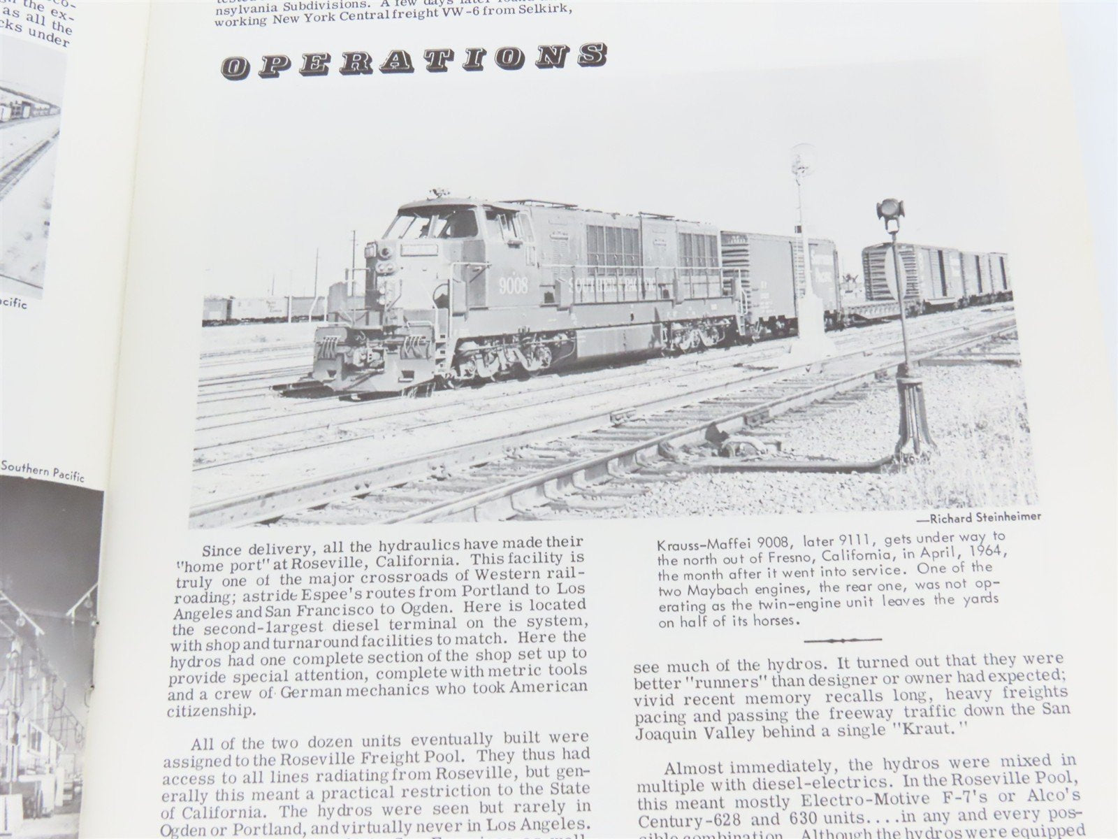 Southern Pacific - Motive Power Annual 1968-1969 by Strapac ©1974 SC Booklet