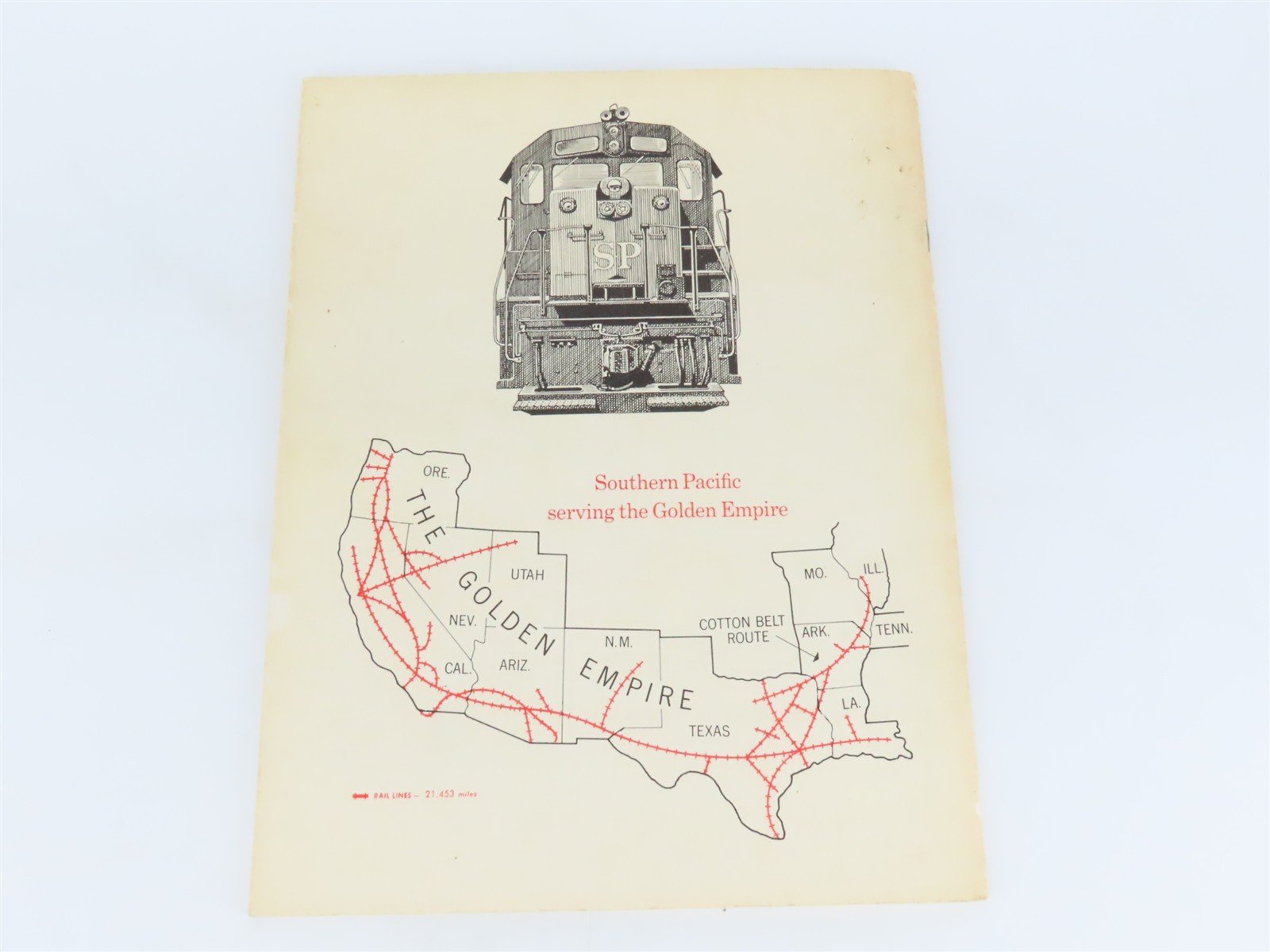 Southern Pacific - Motive Power Annual 1968-1969 by Strapac ©1974 SC Booklet