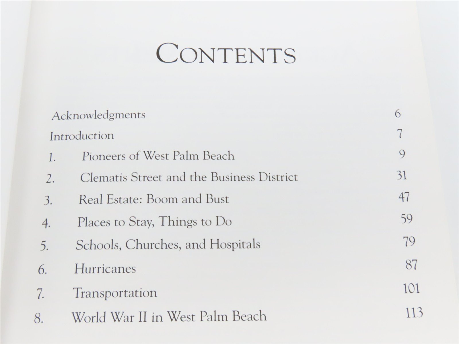 Images of America: West Palm Beach 1893 to 1950 by Drake & Marconi Â©2006 SC Book