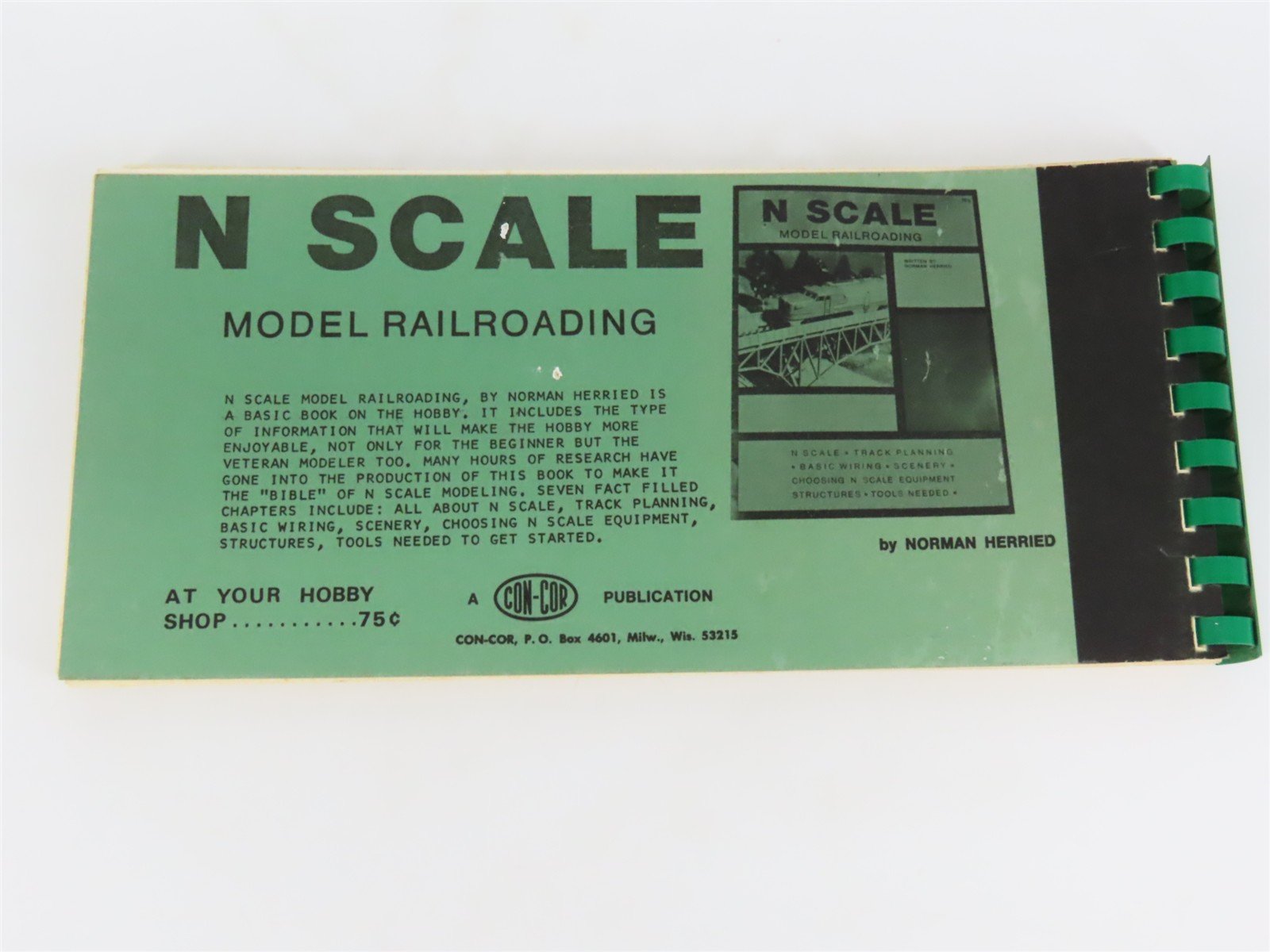 Burlington Northern Diesel Locomotive Data & Diagrams Spiral-Bound Booklet