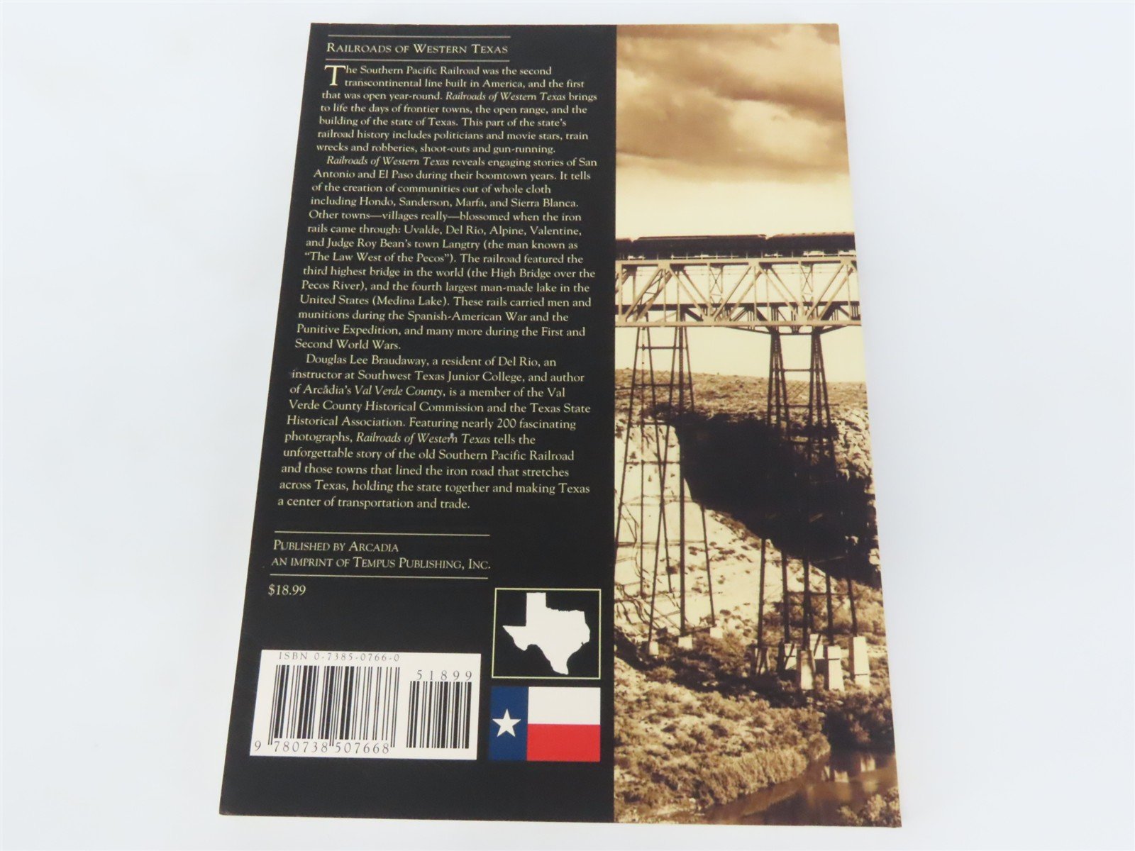 Images of America: Railroads of Western Texas by Braudaway Â©2000 SC Book