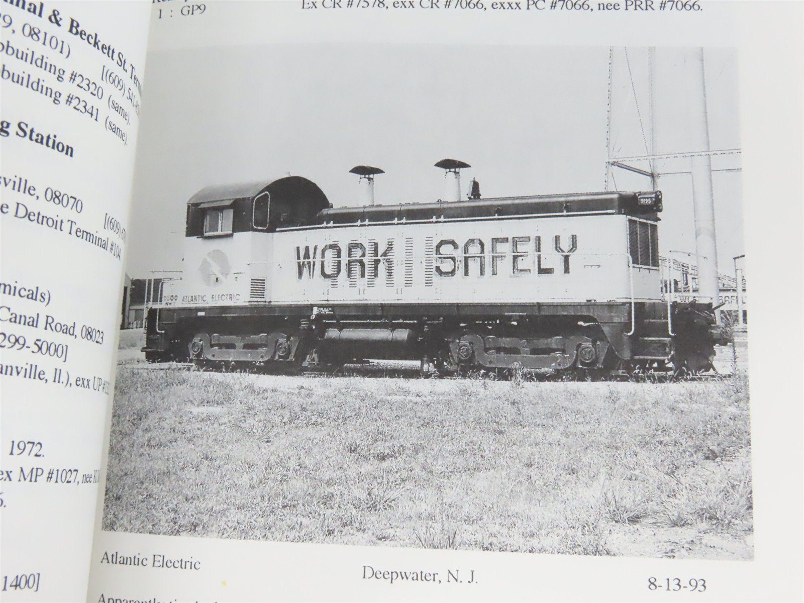 Comprehensive Guide to Industrial Locomotives by Jay Reed Â©1995