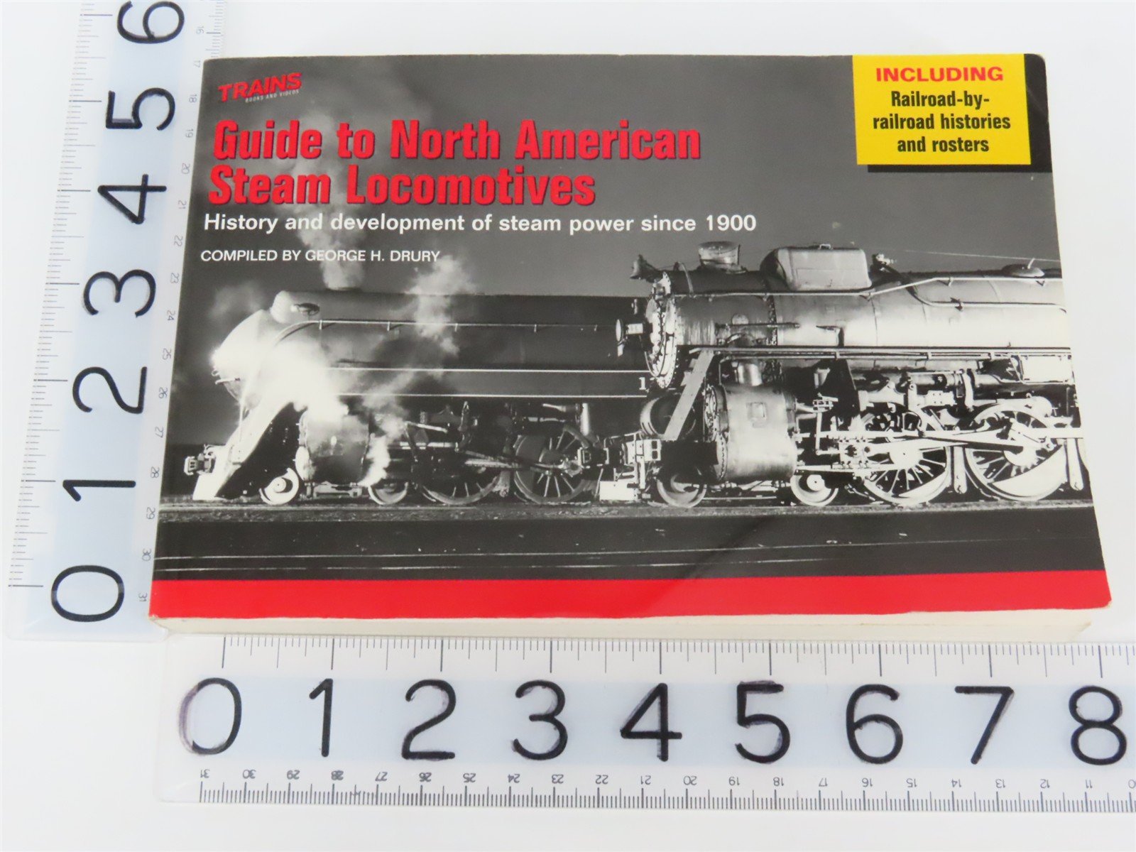 TRAINS Guide to North American Steam Locomotives by George H Drury Â©1993 SC Book