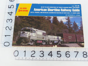 American Shortline Railway Guide by Edward A. Lewis Â©1986 SC Book