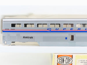 HO Scale Con-Cor Kit #001-000803 Amtrak Superliner 85' Coach Passenger #34124
