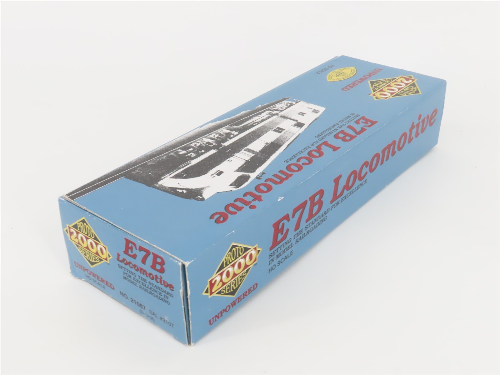 HO Scale Proto 2000 21087 SAL Seaboard Air Line EMD E7B Diesel #3107 - Unpowered