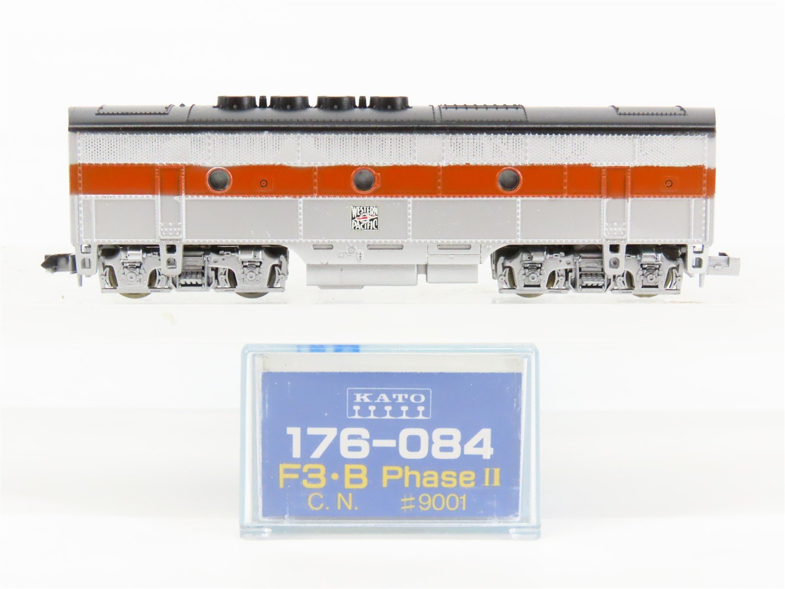 N Scale KATO 176-084 WP Western Pacific EMD F3B Ph II Diesel No# - Custom