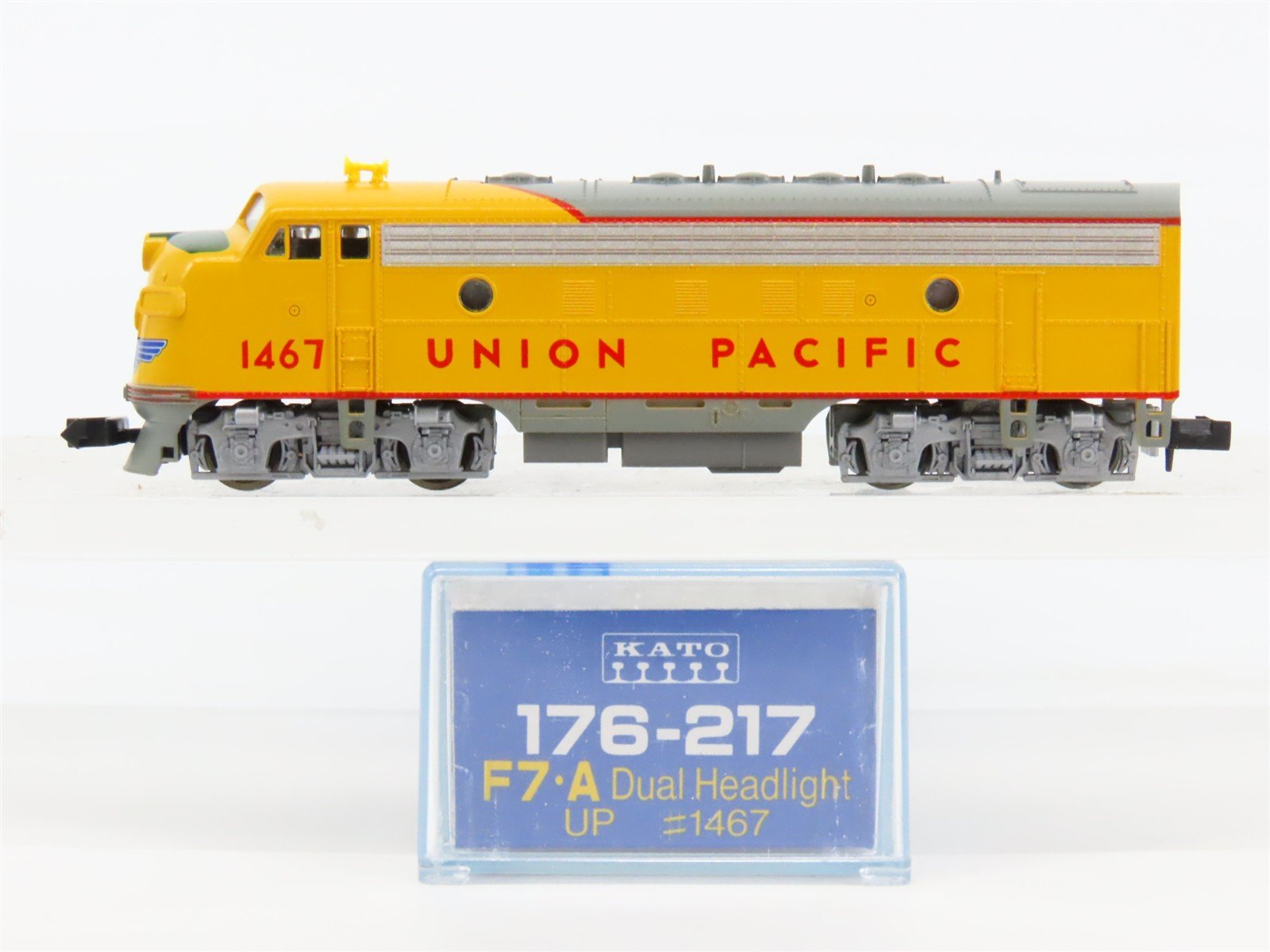 N Scale KATO 176-217 UP Union Pacific EMD F7A Diesel Locomotive #1467