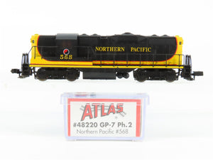 N Scale Atlas 48220 NP Northern Pacific EMD GP7 Ph. 2 Diesel Locomotive #568