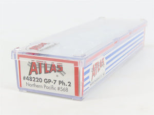N Scale Atlas 48220 NP Northern Pacific EMD GP7 Ph. 2 Diesel Locomotive #568