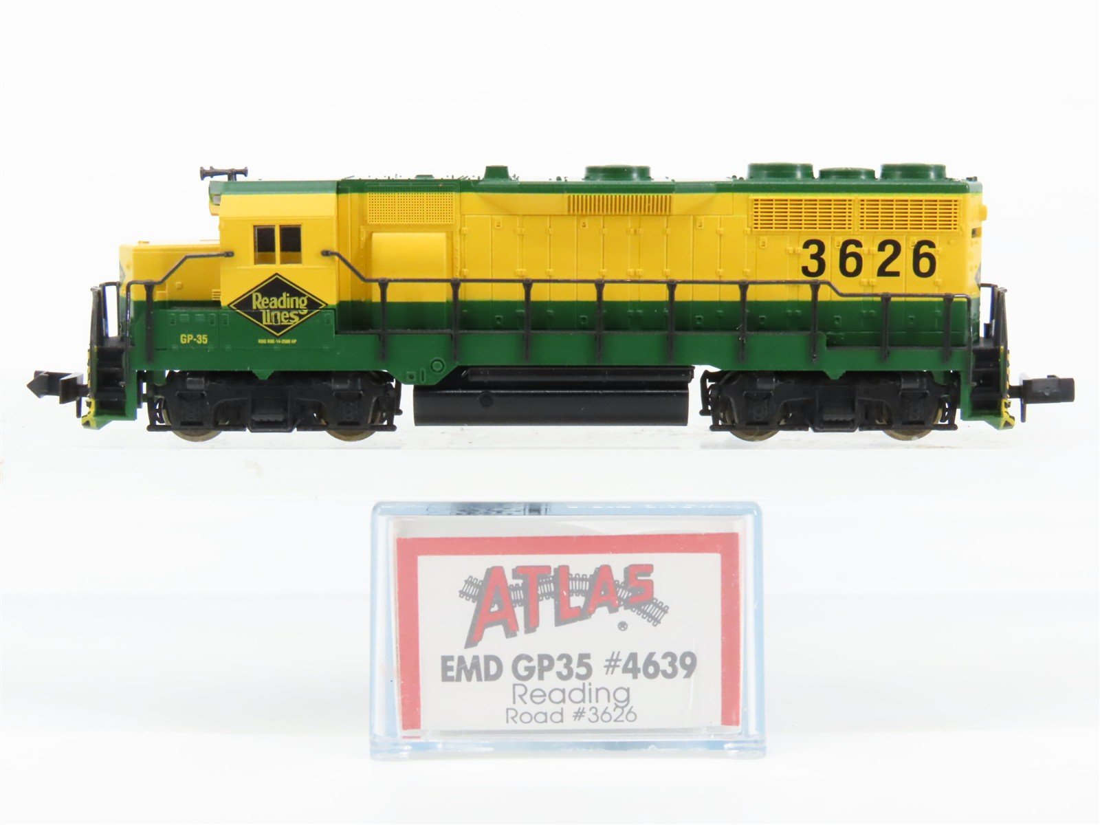 N Scale Atlas/KATO 4639 RDG Reading EMD GP35 Diesel Locomotive #3626
