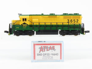 N Scale Atlas/KATO 4640 RDG Reading EMD GP35 Diesel Locomotive #3652