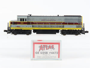 N Scale Atlas/KATO 4472 EL Erie Lackawanna GE U25B Ph. IIb Diesel #2501