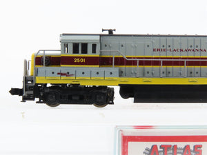 N Scale Atlas/KATO 4472 EL Erie Lackawanna GE U25B Ph. IIb Diesel #2501