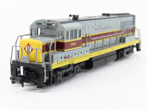 N Scale Atlas/KATO 4472 EL Erie Lackawanna GE U25B Ph. IIb Diesel #2501