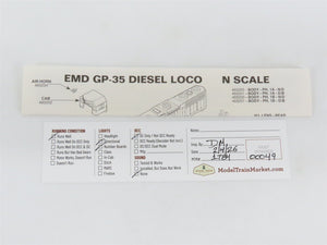 N Scale Atlas/KATO 4631 UP Union Pacific EMD GP35 Diesel Locomotive #740