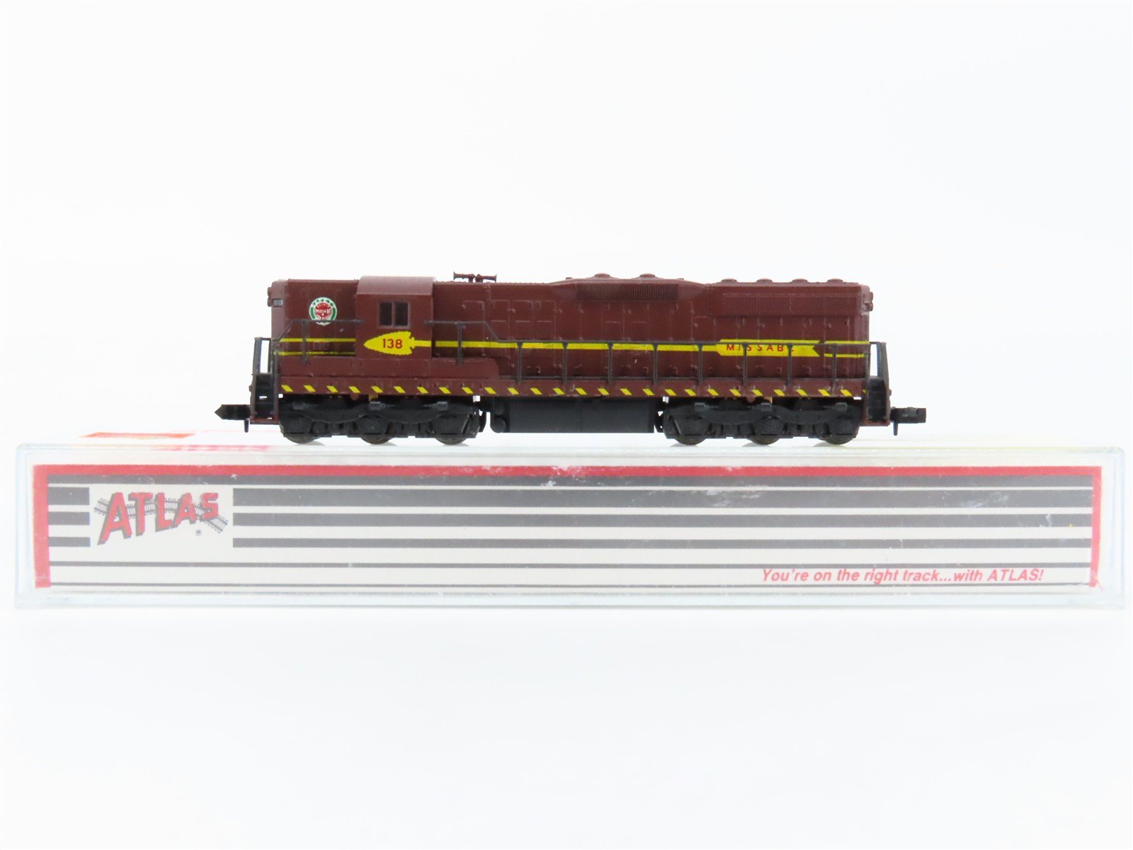 N Scale Atlas/KATO DM&IR Missabe Road EMD SD9 Diesel Locomotive #138 - Custom