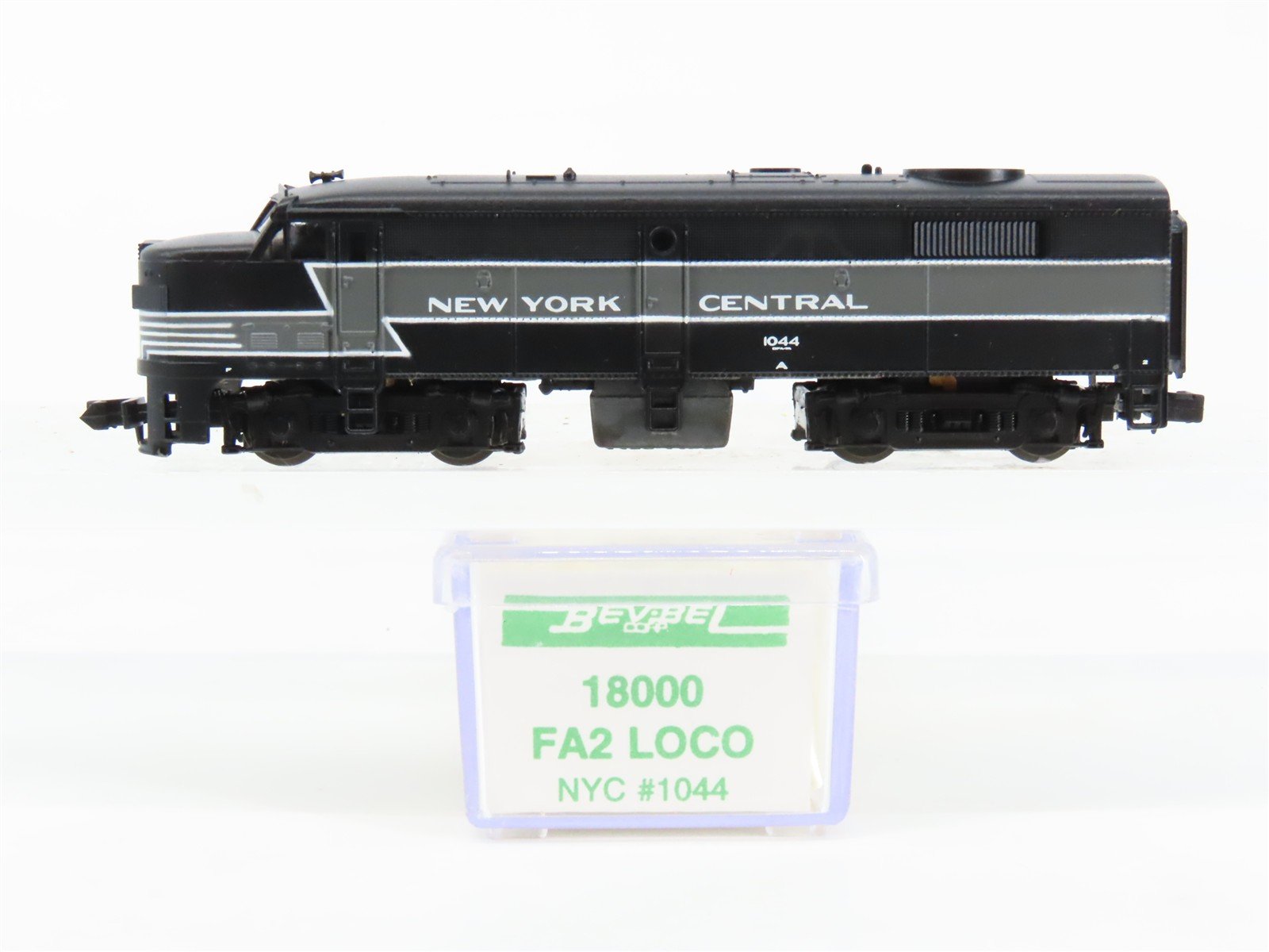 N Scale Life-Like Bev-Bel 18000 NYC New York Central ALCO FA2 Diesel #1044
