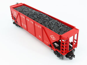 O 3-Rail Lionel Celebration 6-19351 LV Lehigh Valley 4-Bay Hopper #6436 w/ Load