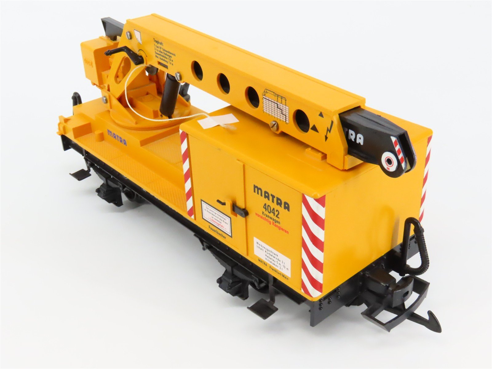 G Scale LGB MATRA German Crane Car #4042