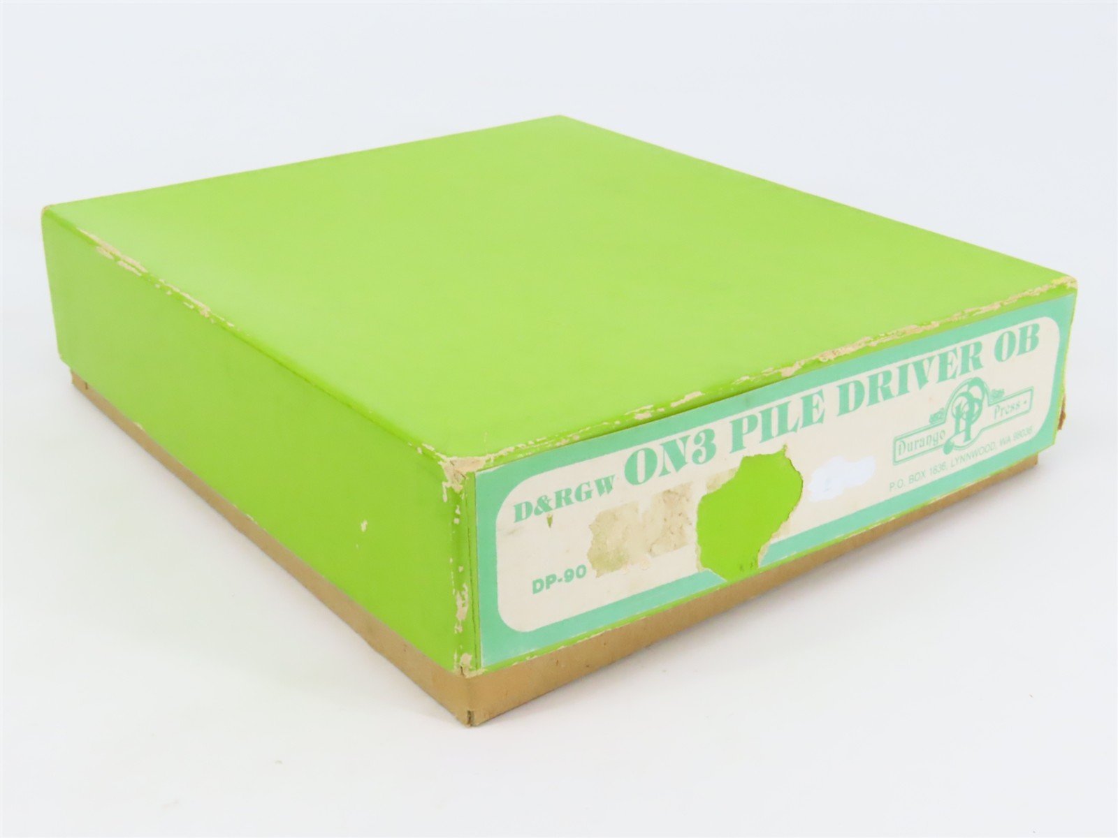 On3 Scale Durango Press Kit DP-90 D&RGW Rio Grande Pile Driver OB