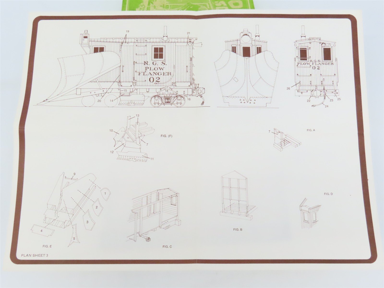 On3 Scale Durango Press Kit DP-33 RGS Rio Grande Southern #02 Plow Flanger