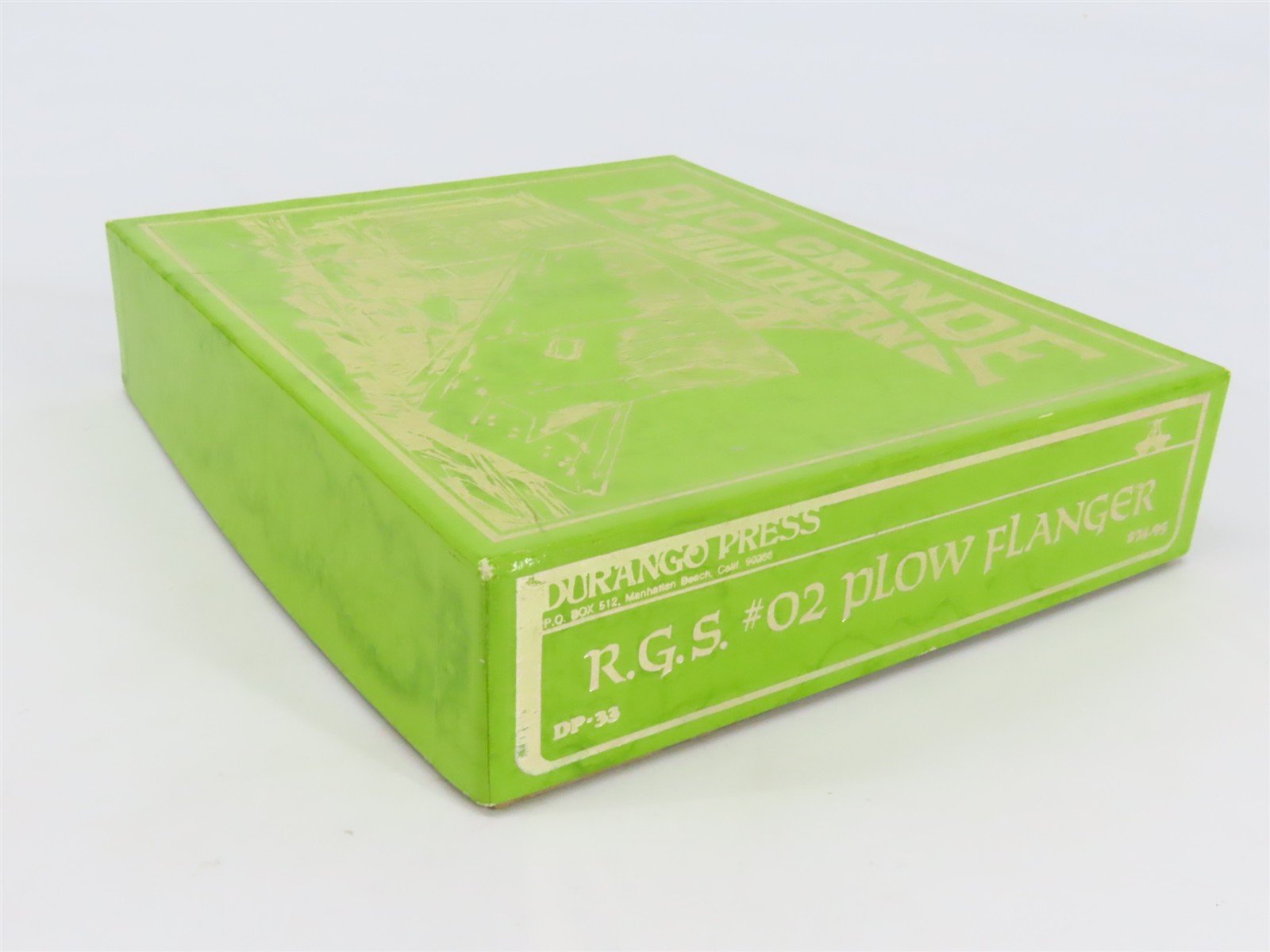 On3 Scale Durango Press Kit DP-33 RGS Rio Grande Southern #02 Plow Flanger