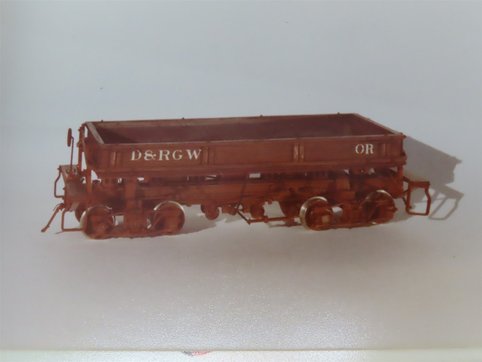 On3 Scale Don Winter Kit 149 D&RGW Rio Grande Side Dump Gondola