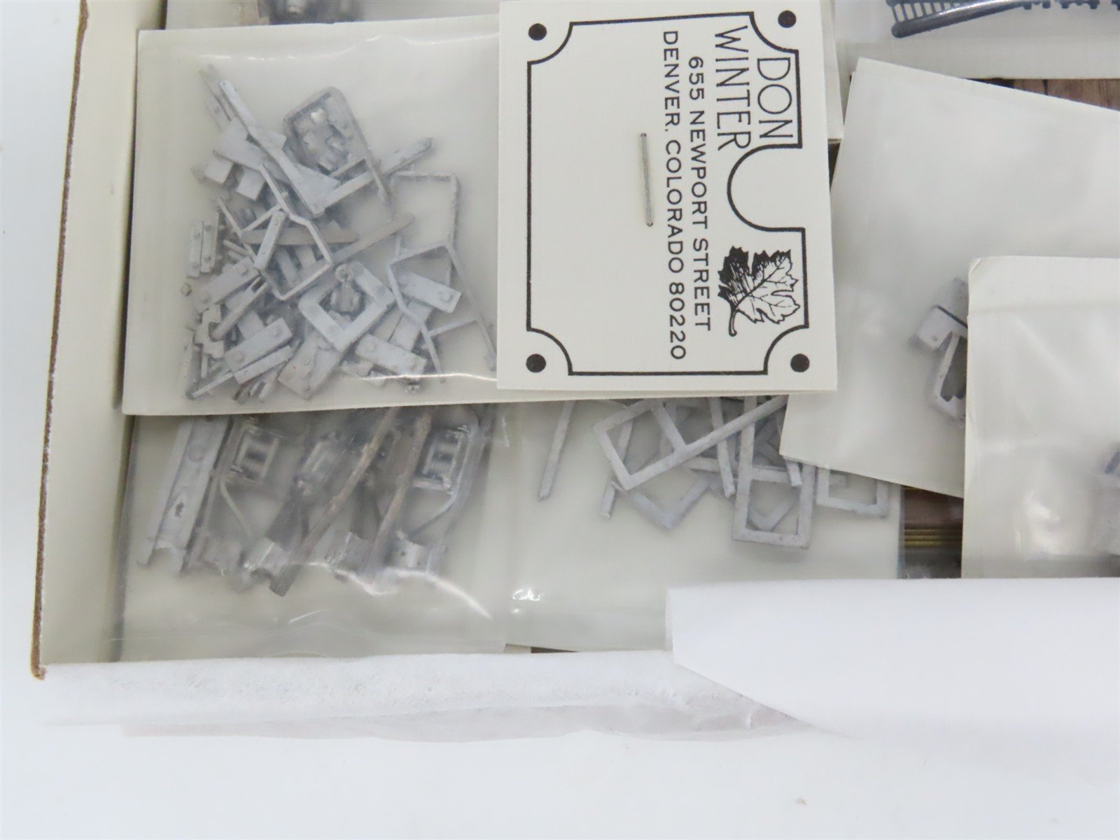 On3 Scale Don Winter Kit 149 D&RGW Rio Grande Side Dump Gondola