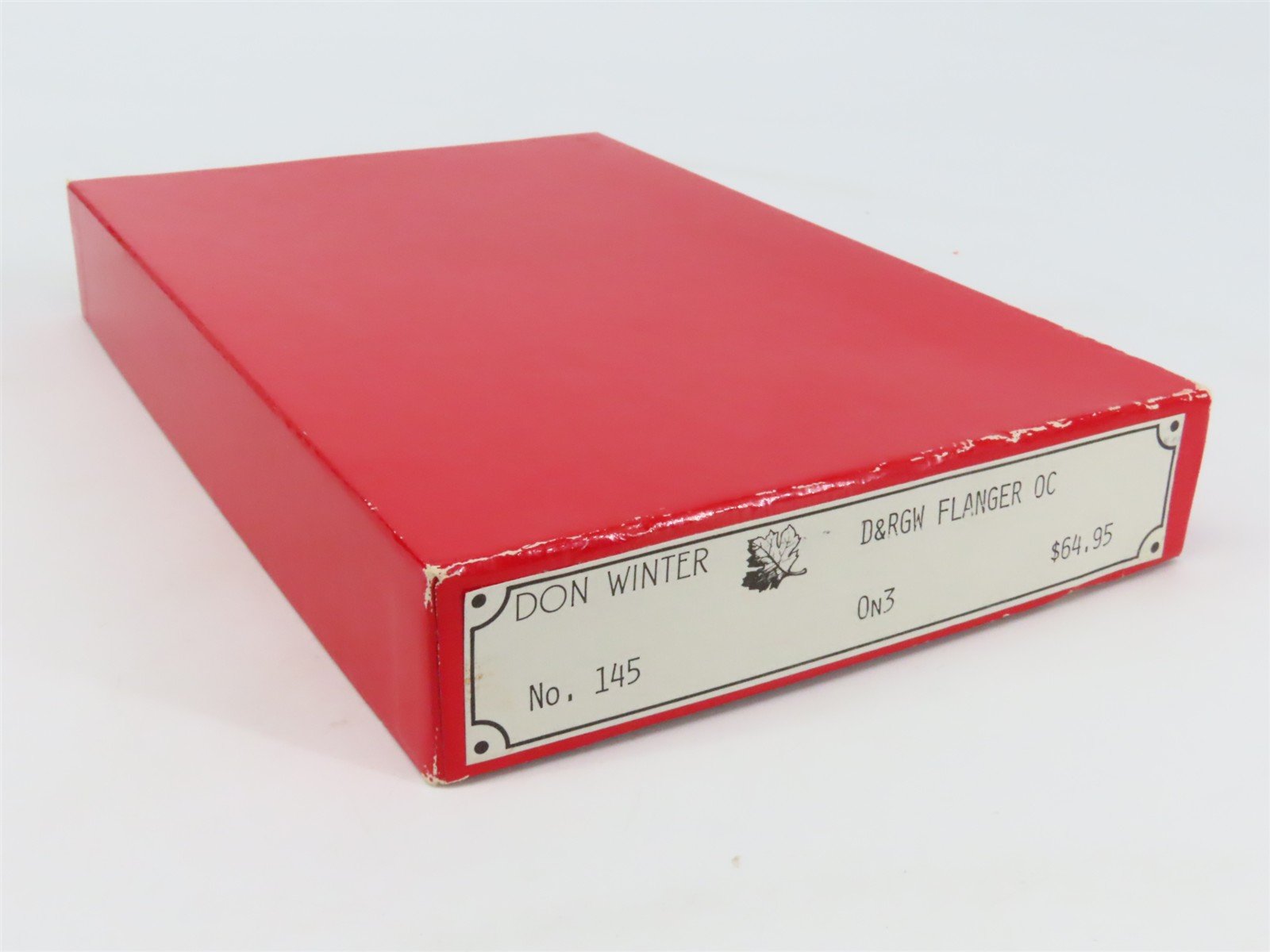 On3 Scale Don Winter Kit 145 D&RGW Rio Grande Flanger OC