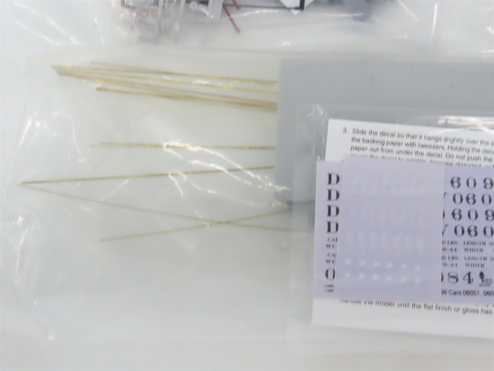 On3 Scale San Juan Car Co. Kit 116 D&RGW Rio Grande Rail & Tie Car #06084