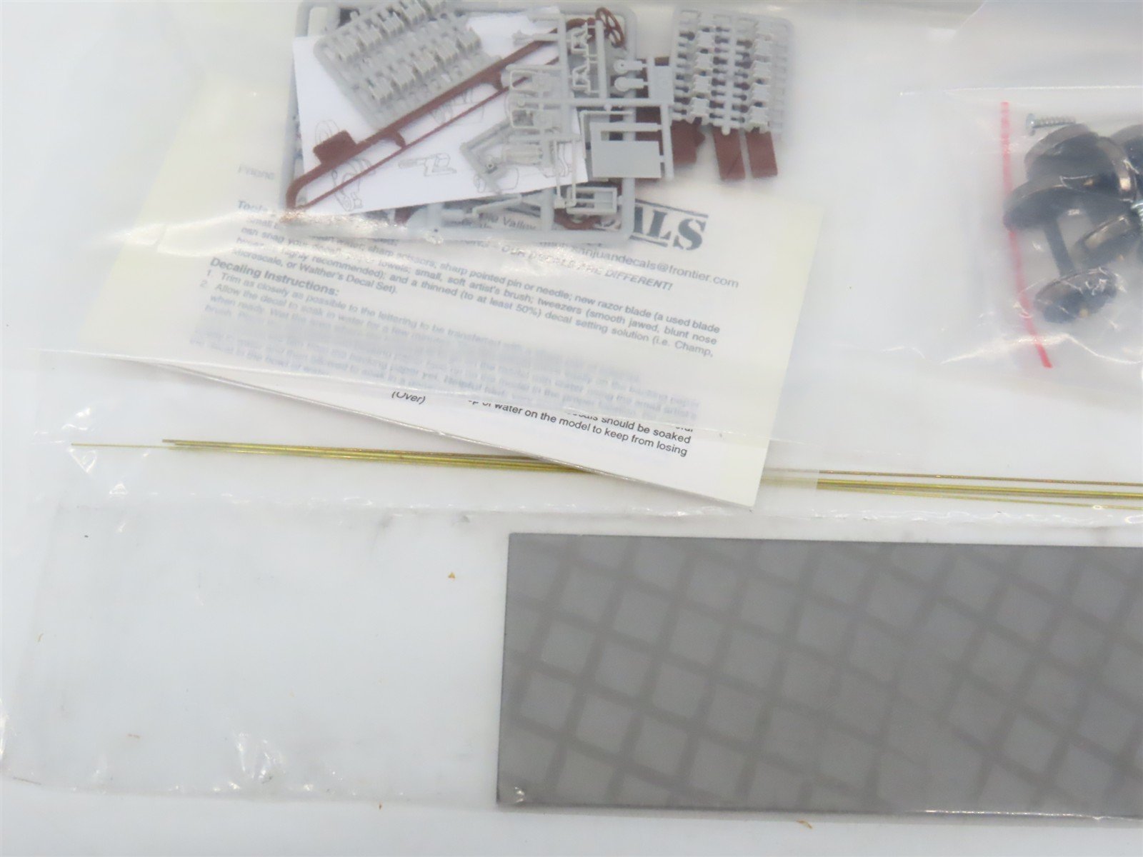 On3 Scale San Juan Car Co. Kit 127 D&RGW Rio Grande 40' 6500 Series Flat Car