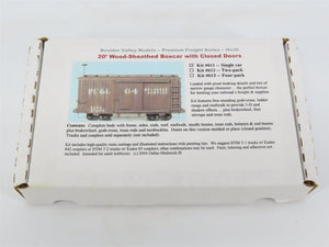On30 Scale Boulder Valley Models Resin Kit 611 20' Wood-Sheathed Box Car