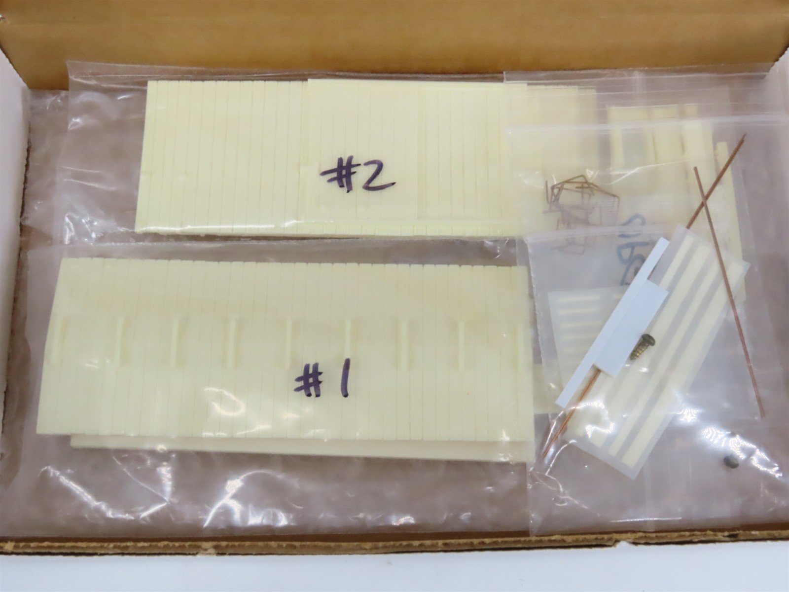 On30 Scale Boulder Valley Models Resin Kit 611 20' Wood-Sheathed Box Car