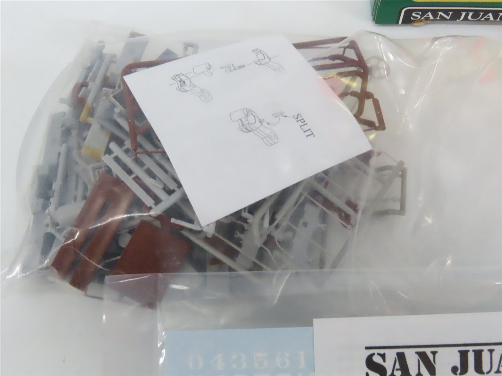 On30 Scale San Juan Car Co. Kit 107 D&RGW Rio Grande Short Caboose