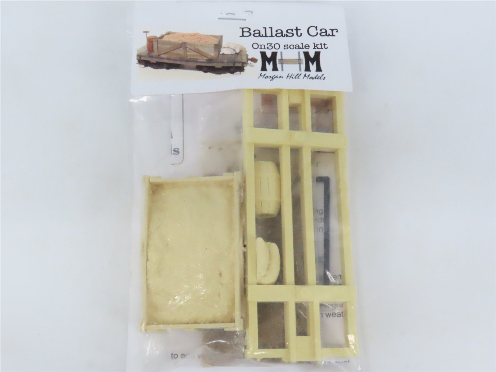 On30 Scale Morgan Hill Models Kit Ballast Car