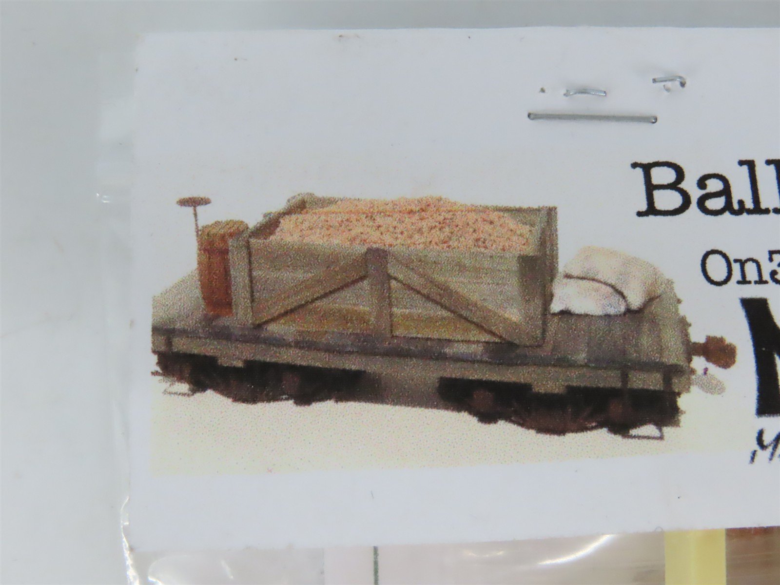 On30 Scale Morgan Hill Models Kit Ballast Car