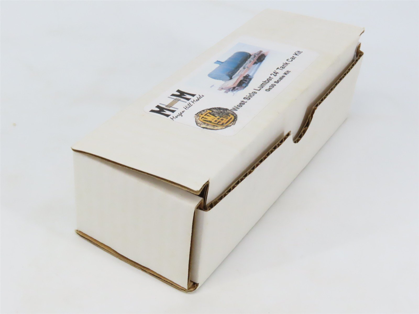 On30 Scale Morgan Hill Models Kit West Side Lumber 24' Tank Car