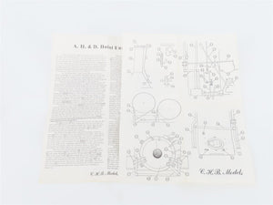 O Scale CHB Models DE-320 Two Drum Hoist Engine Kit