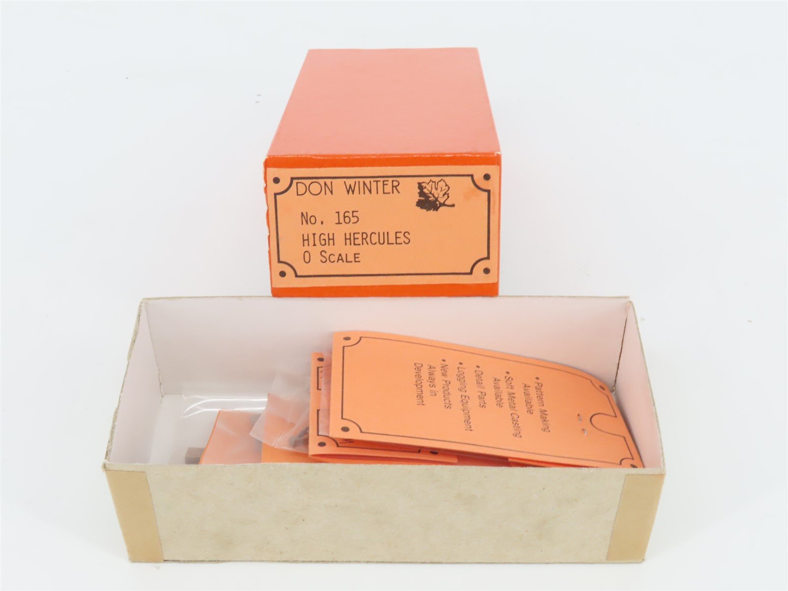 O Scale Don Winter 165 High Hercules Logging Disconnect Truck Kit