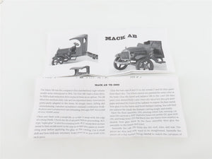 O Scale SierraWest VE-2000 Model AB Truck Kit