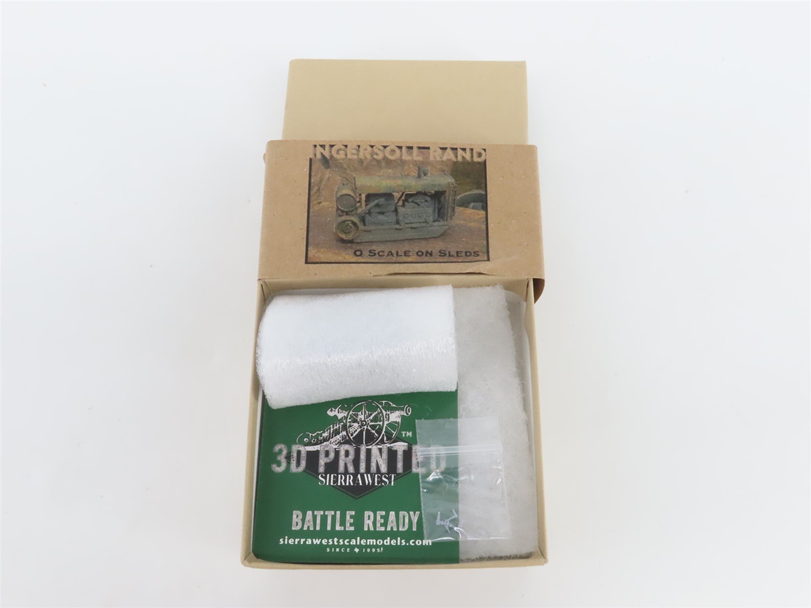 O Scale SierraWest 3D Printed Ingersoll Rand Portable Air Compressor Kit