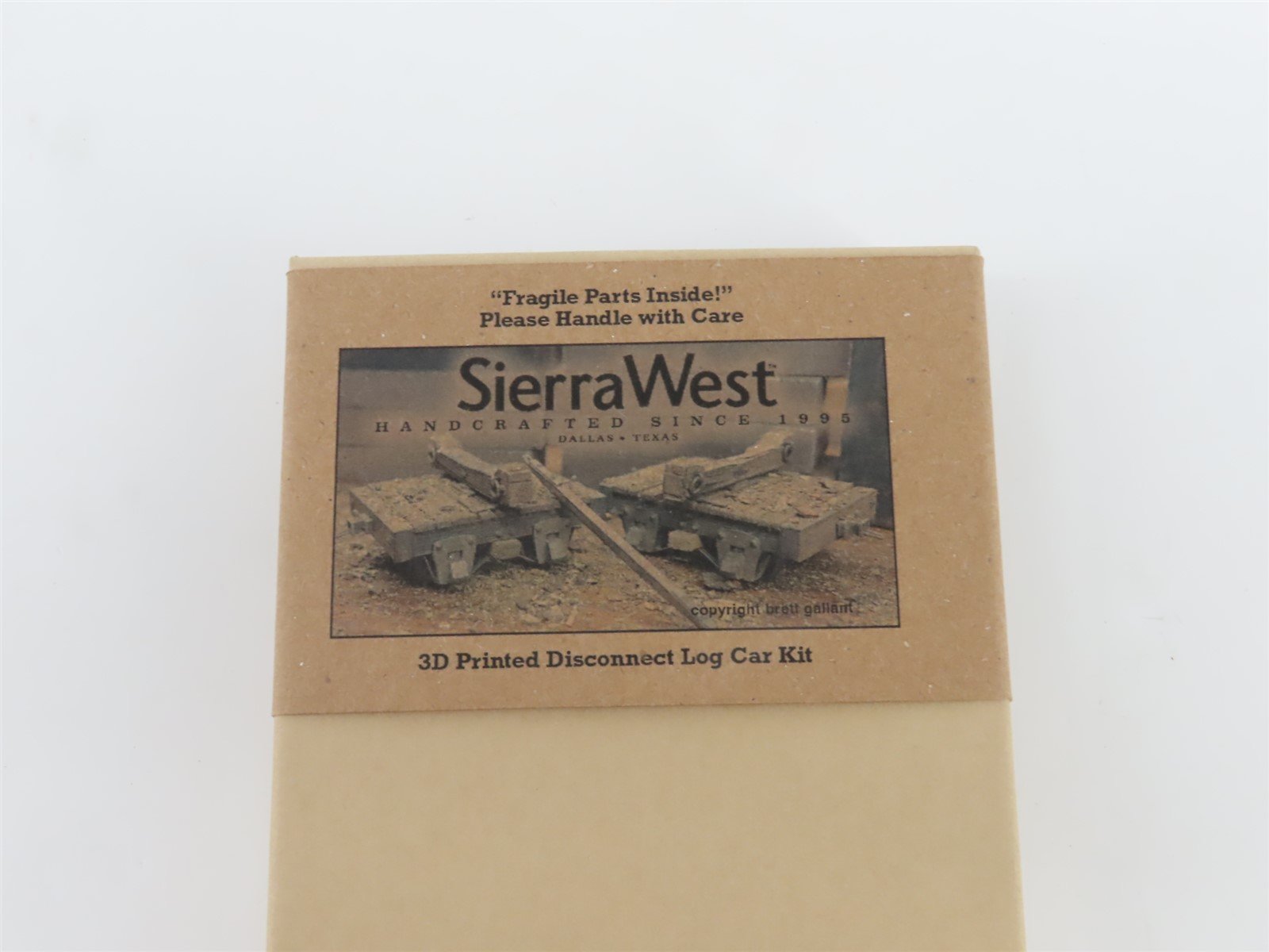 O Scale SierraWest 3D Printed Disconnect Log Car Kit