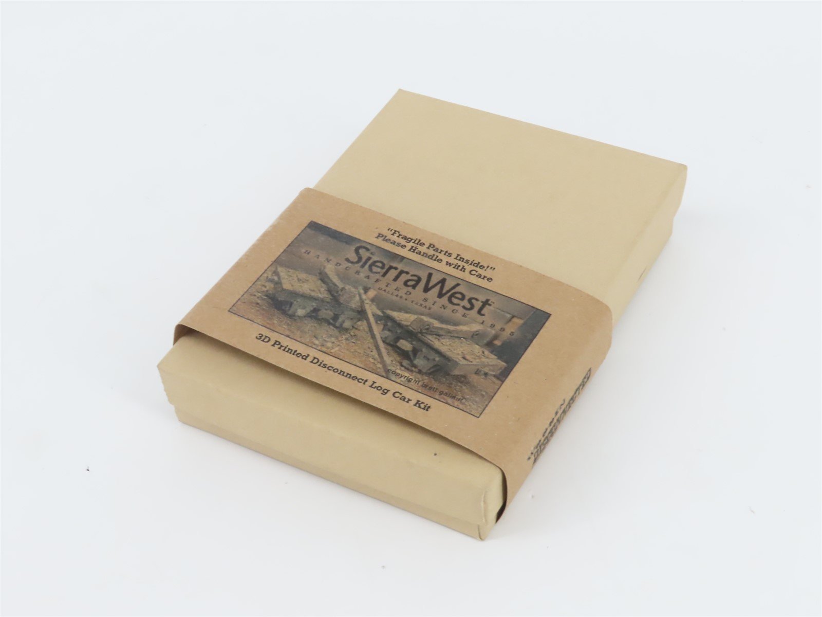 O Scale SierraWest 3D Printed Disconnect Log Car Kit