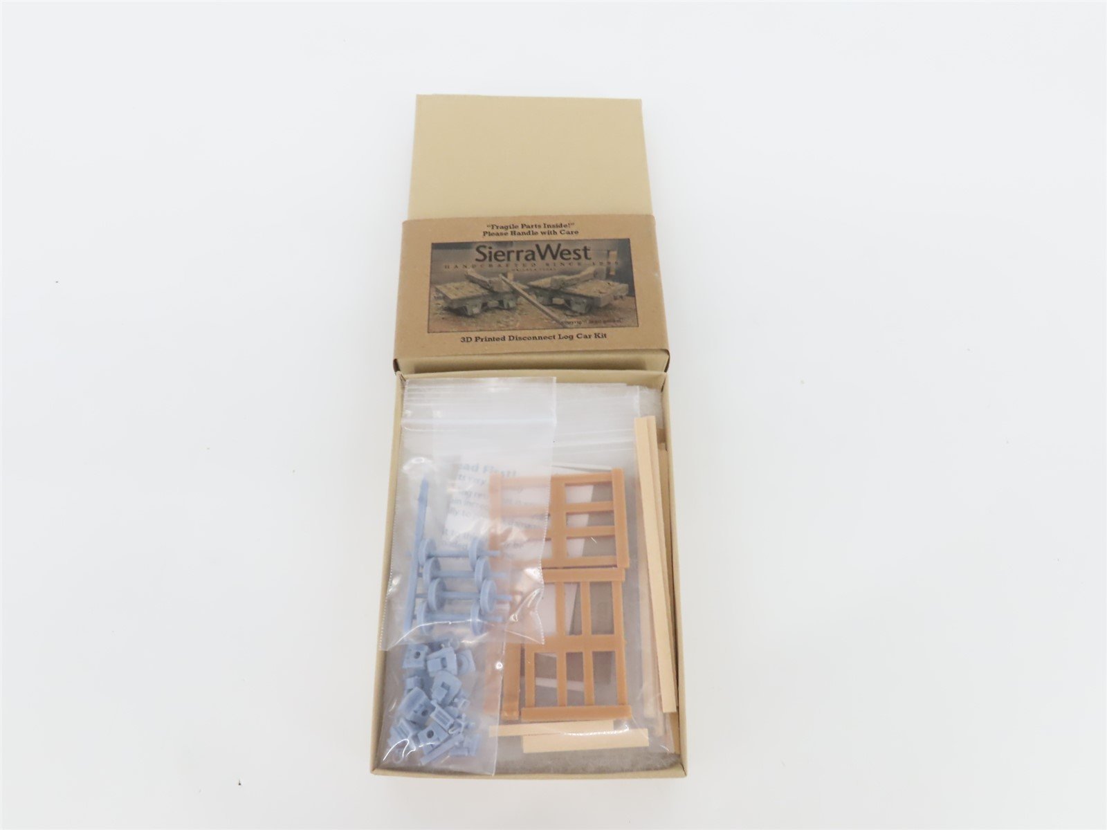 O Scale SierraWest 3D Printed Disconnect Log Car Kit