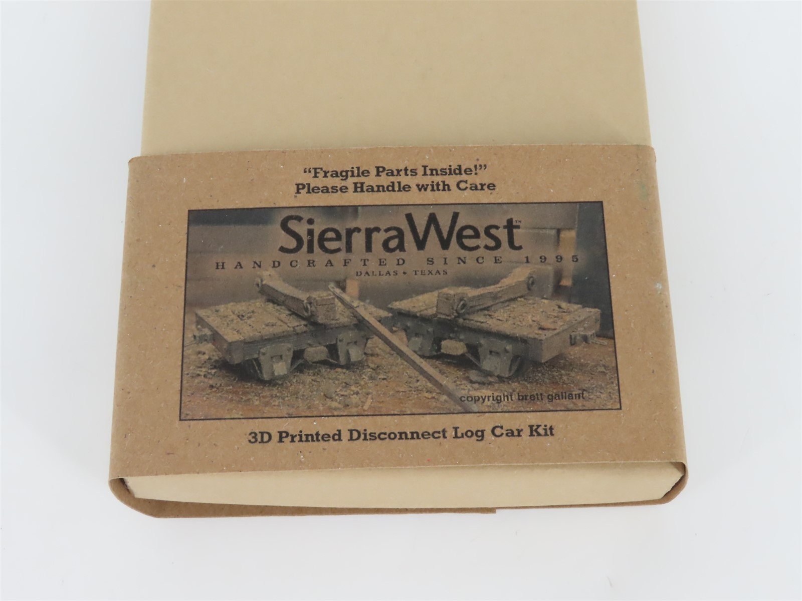 O Scale SierraWest 3D Printed Disconnect Log Car Kit
