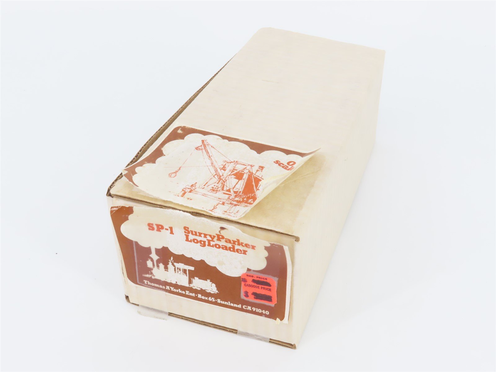 O Scale Thomas A Yorke SP-1 Surry Parker Log Loader Scenery Kit