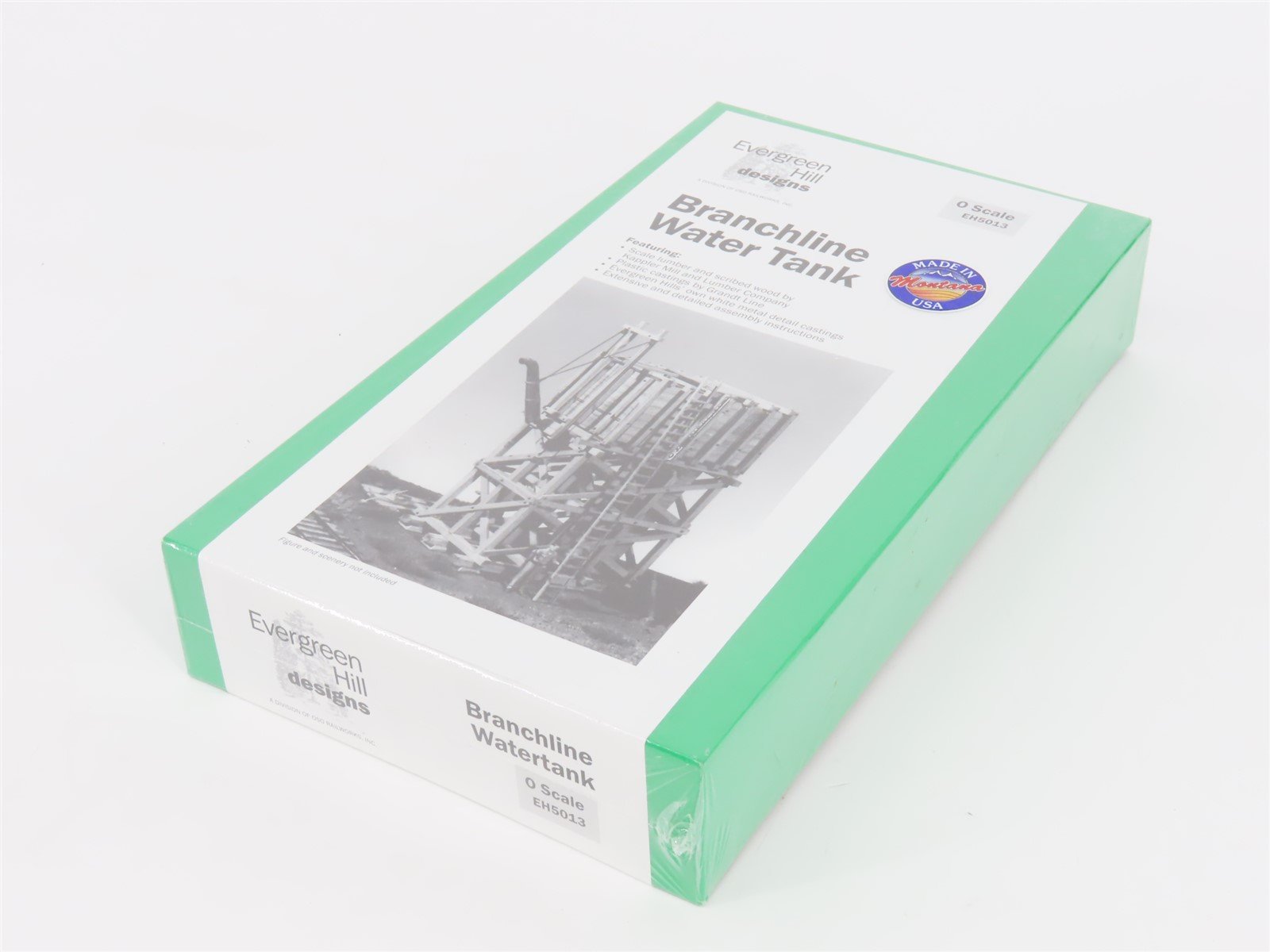 O Scale Evergreen Hill EH5013 Branchline Water Tank Scenery Kit SEALED