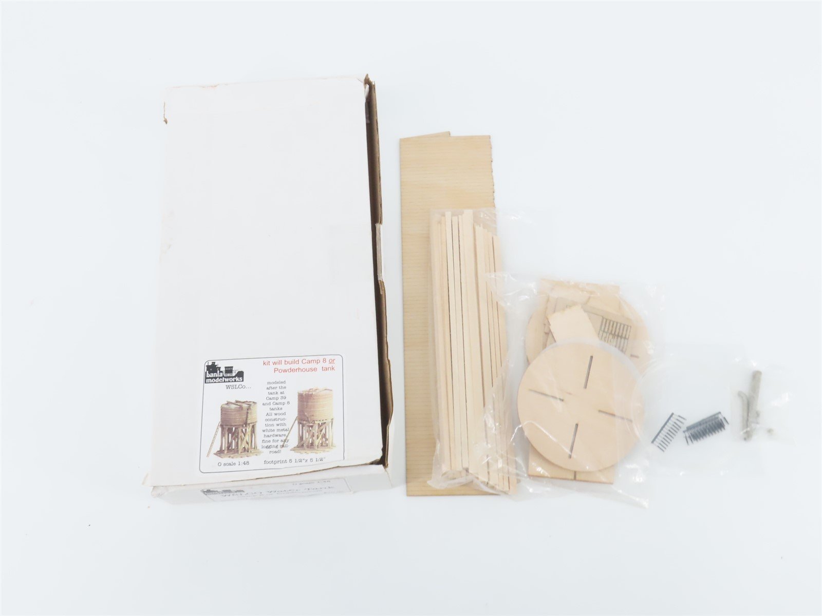 O Scale Banta Modelworks BNW-104-106 Camp 8 or Powderhouse Tank Kit