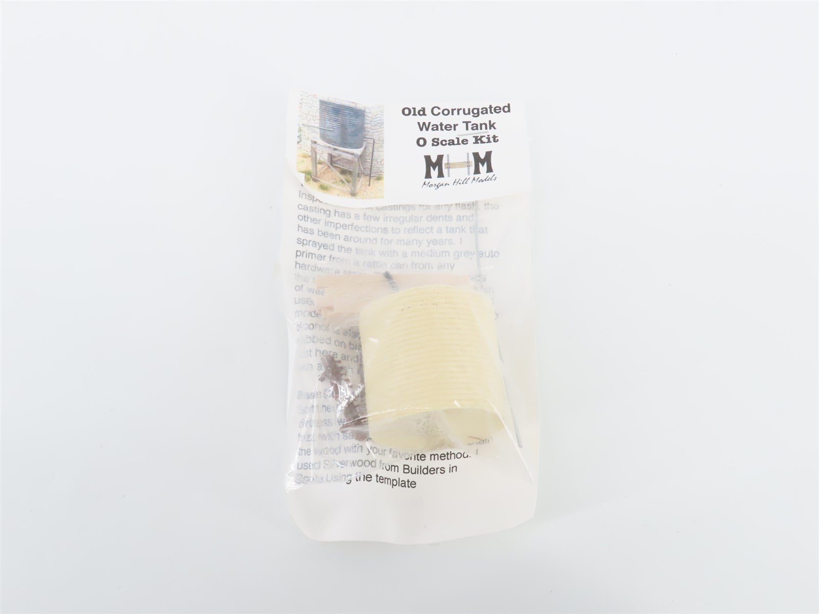 O Scale Morgan Hill Models Old Corrugated Water Tank Scenery Kit